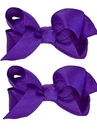 Set von 2 - 2,75 Zoll Ripsband Kinder Haarschleifen für den Großhandel von Funny Girl Designs