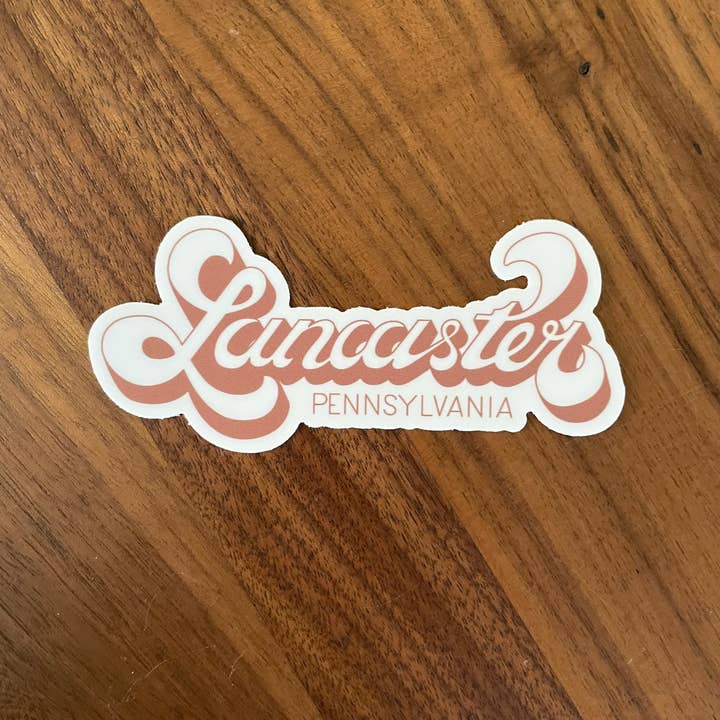 KM Art and Design - Wholesale Sticker - Lancaster, Pennsylvania 4" vinyl sticker 1