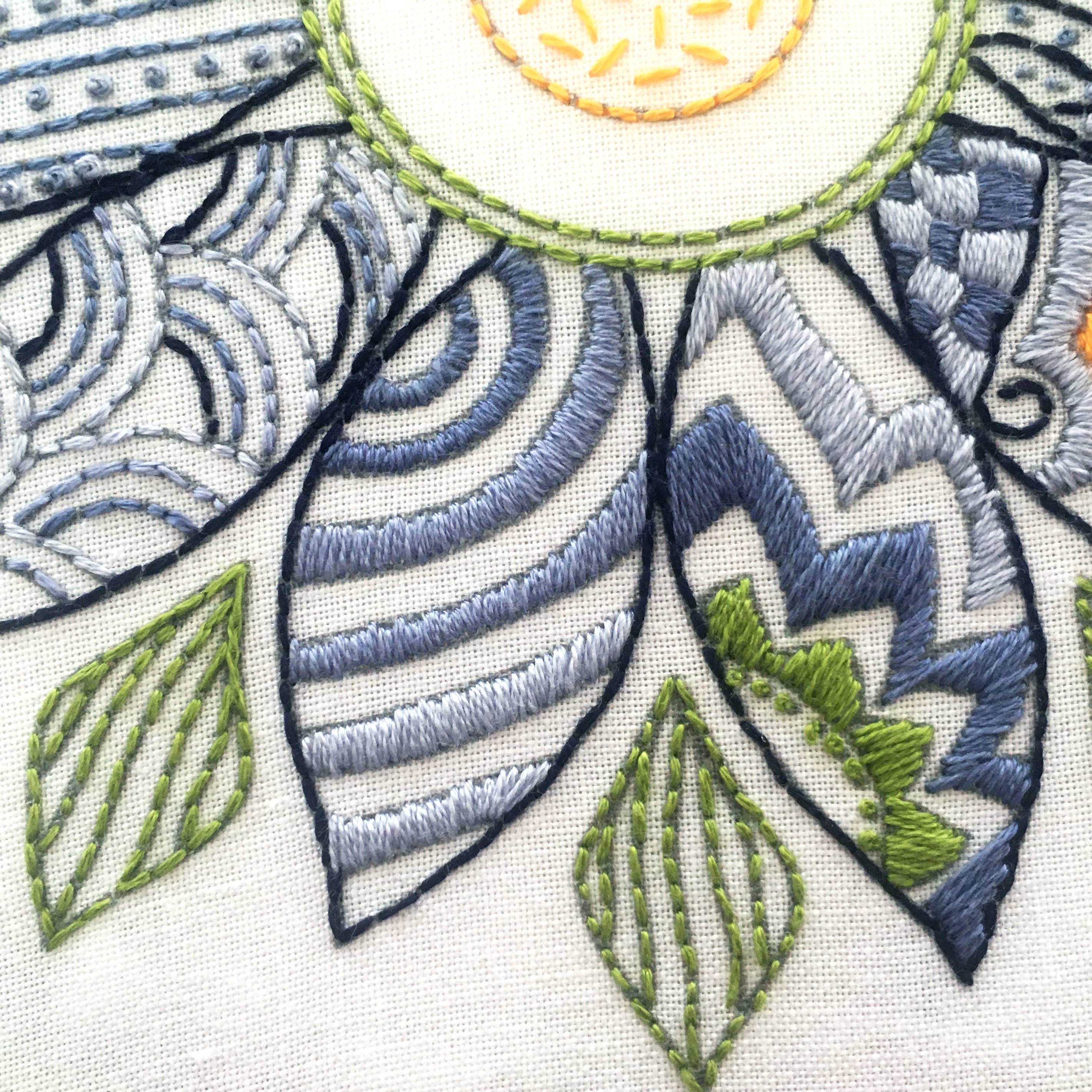 Cinnamon Stitching - Vente Accessoire de broderie/point de croix - Kit de broderie de fleurs4