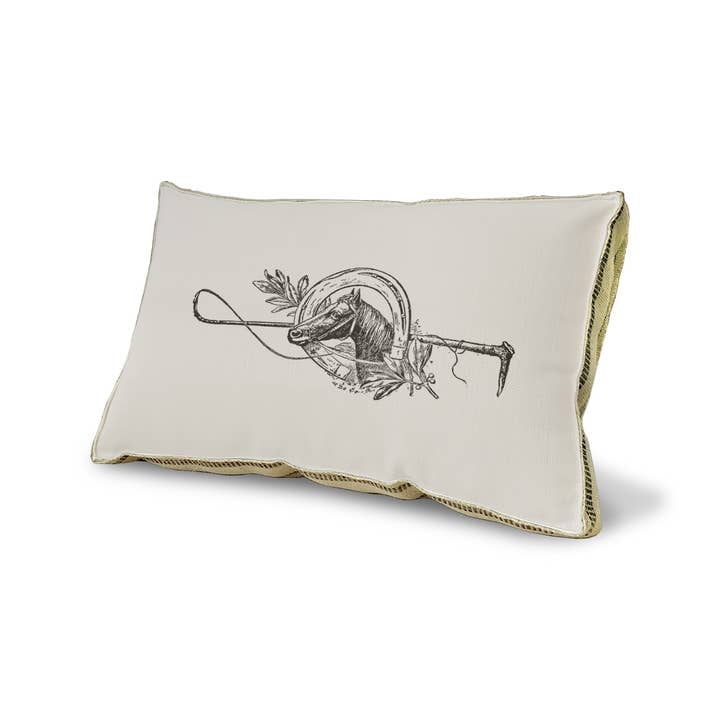 23" x 15" - Decorative Pillow - Horse and Mistletoe for wholesale by SPLASHWORKS