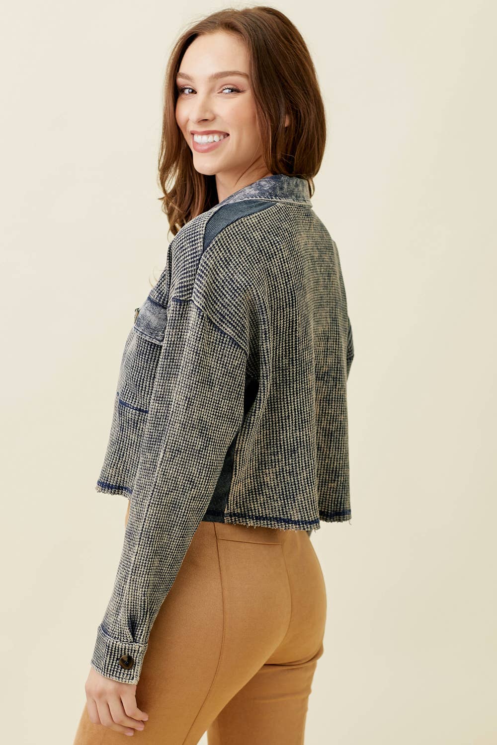 Mystree – Engroshandel Jakke - Dame – 60271 Washed termisk jakke9