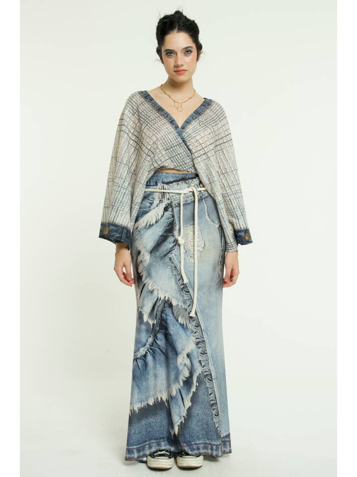 IPNG Design - Wholesale Skirt - Women's - Skirt Mermaid Layered - Jeanious14