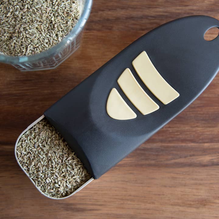 Fox Run Brands - Wholesale Maatbeker - KitchenArt Pro Adjust-A-Scoop voor 1/2 kop, satijn, 7 „x 2,5"2