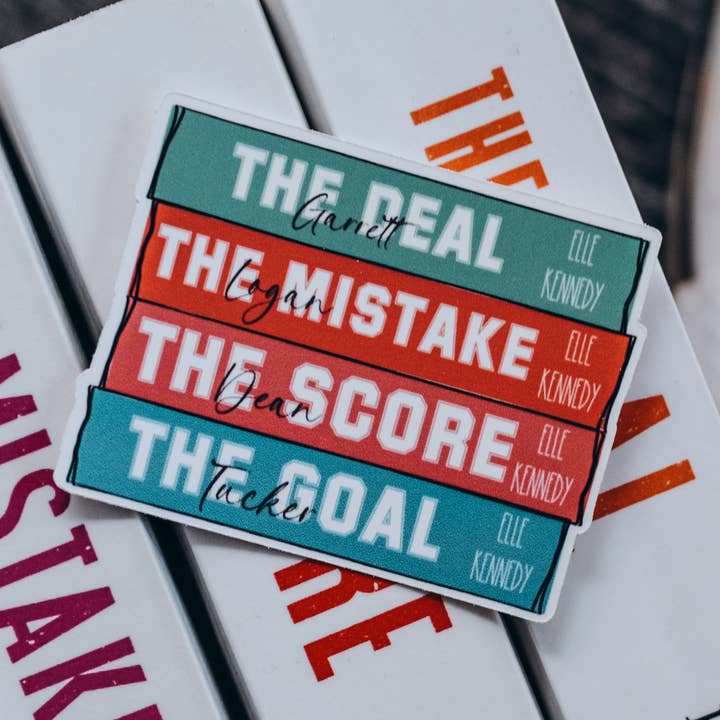 Off-Campus Series Book Stack for wholesale by Nerdy Beavers Den