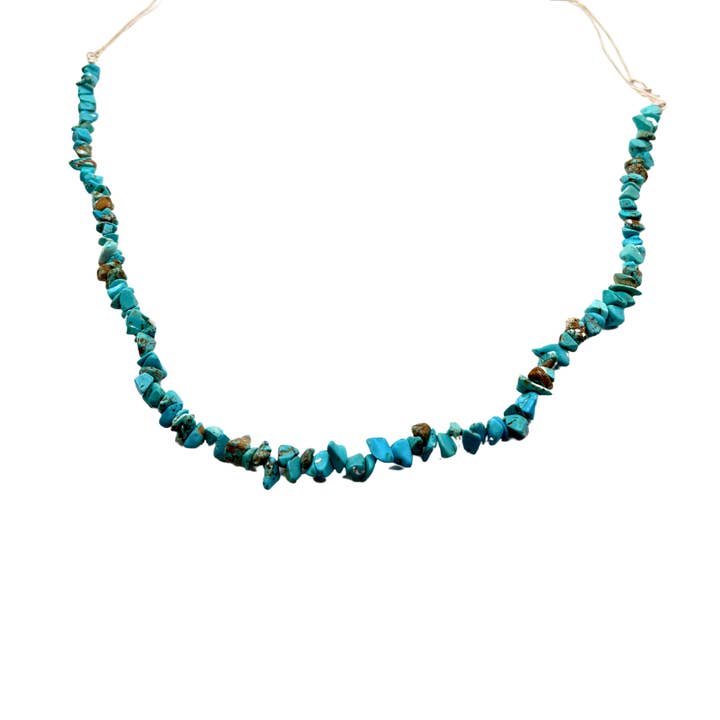 Colar de Pedra Semipreciosa - Turquesa por atacado de Alejandra Collective