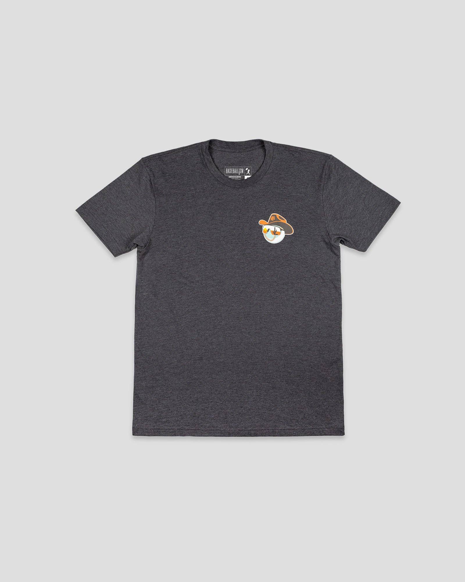 Baseballism - Wholesale Screen Printed T-Shirt - Kids - Homers and Horseshoes T-Shirt (Charcoal) - Youth1