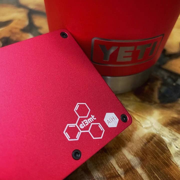 el3mt – wholesale Wallet - Men’s – SLIM METAL Men's Wallet el3mt AlH3 Aluminum Ember ridge