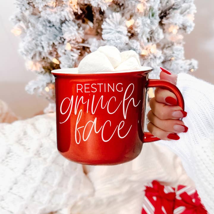 Gia Roma - Wholesale Coffee Mug - Christmas Drinkware | Red Green Ceramic Coffee Mugs Funny54