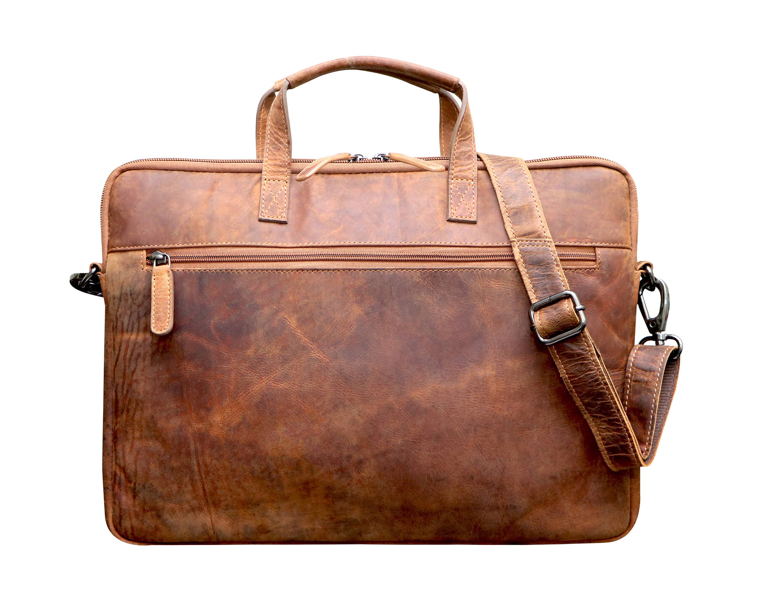 Greenwood – Großhandel Laptoptasche – Unisex – Fred Laptoptasche 13 Zoll Leder mit abnehmbarem Schultergurt1