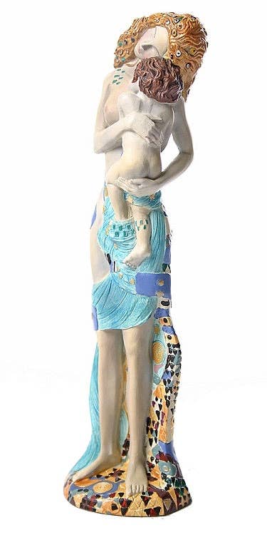 Museum Wholesale Inc - Wholesale Sculpture - Mother and Child Statue from Three Ages Of Woman by Gustav Klimt2