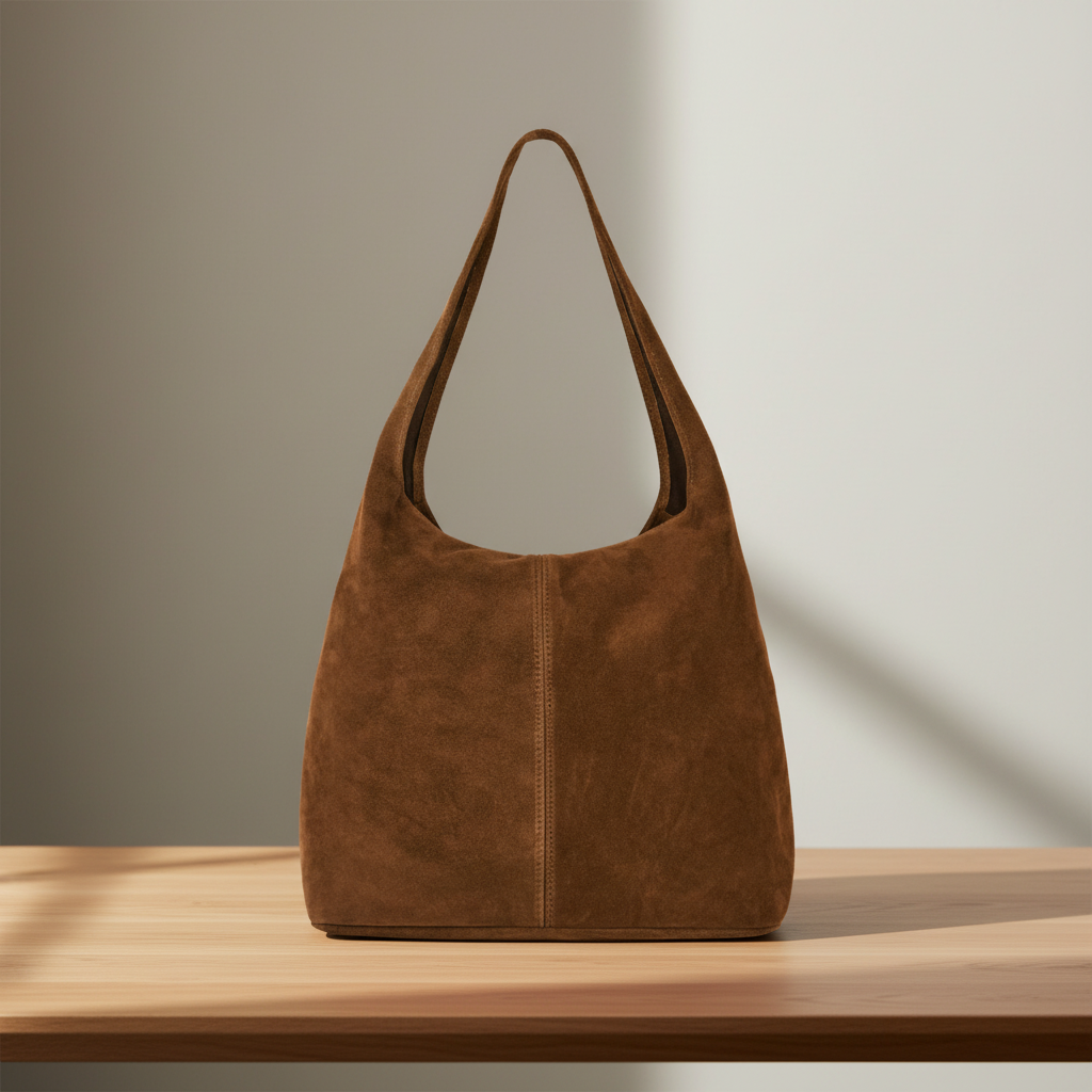 TAKEASY – wholesale Shoulder bag – women's – Suede Leather Hobo Bag13