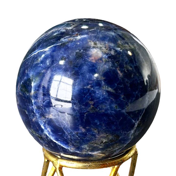 Serein Wellness – Großhandel Spiritueller Stein/Kristall – Sodalite Kugelkugel 55mm0