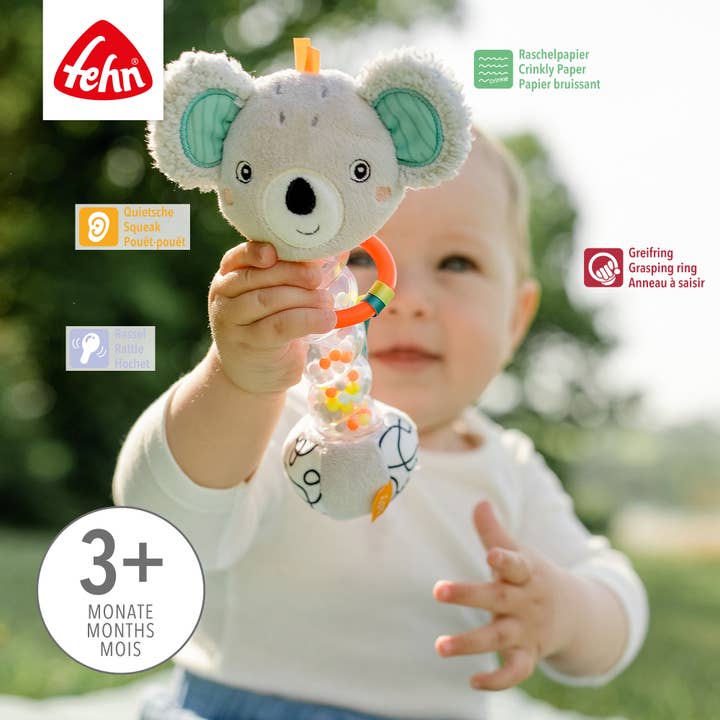 Fehn - Wholesale Rammelaar - Baby - Rainmaker Koala - speelgoed voor motoriek en rammelaar2