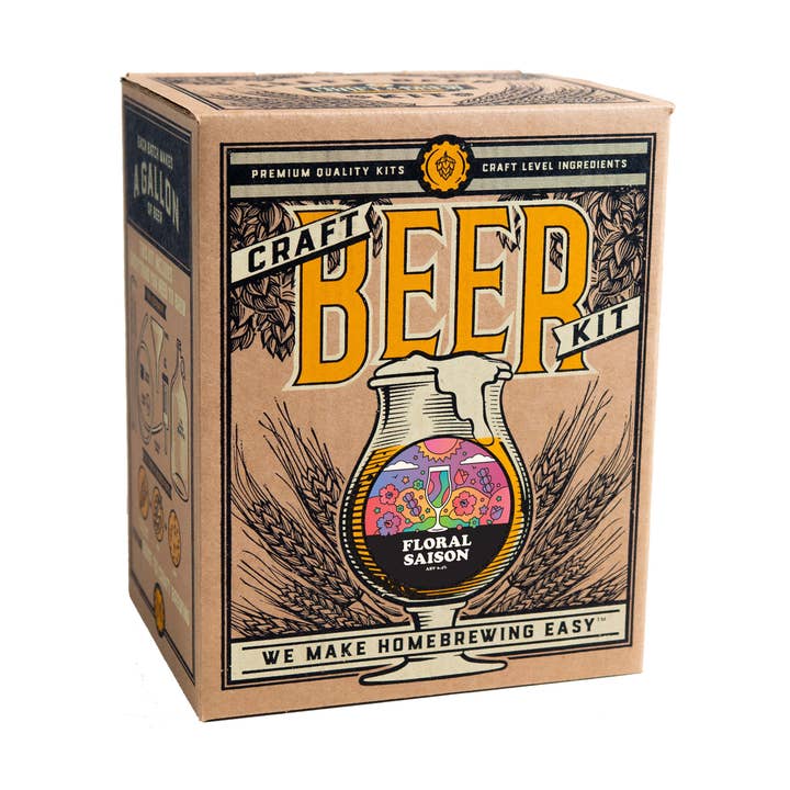 Craft a Brew - Wholesale DIY beer/alcohol kit - Floral Saison Home Beer Brewing Kit0