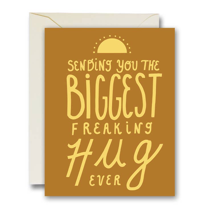 Rainbow Vision - Wholesale Encouragement Card - Biggest Hug