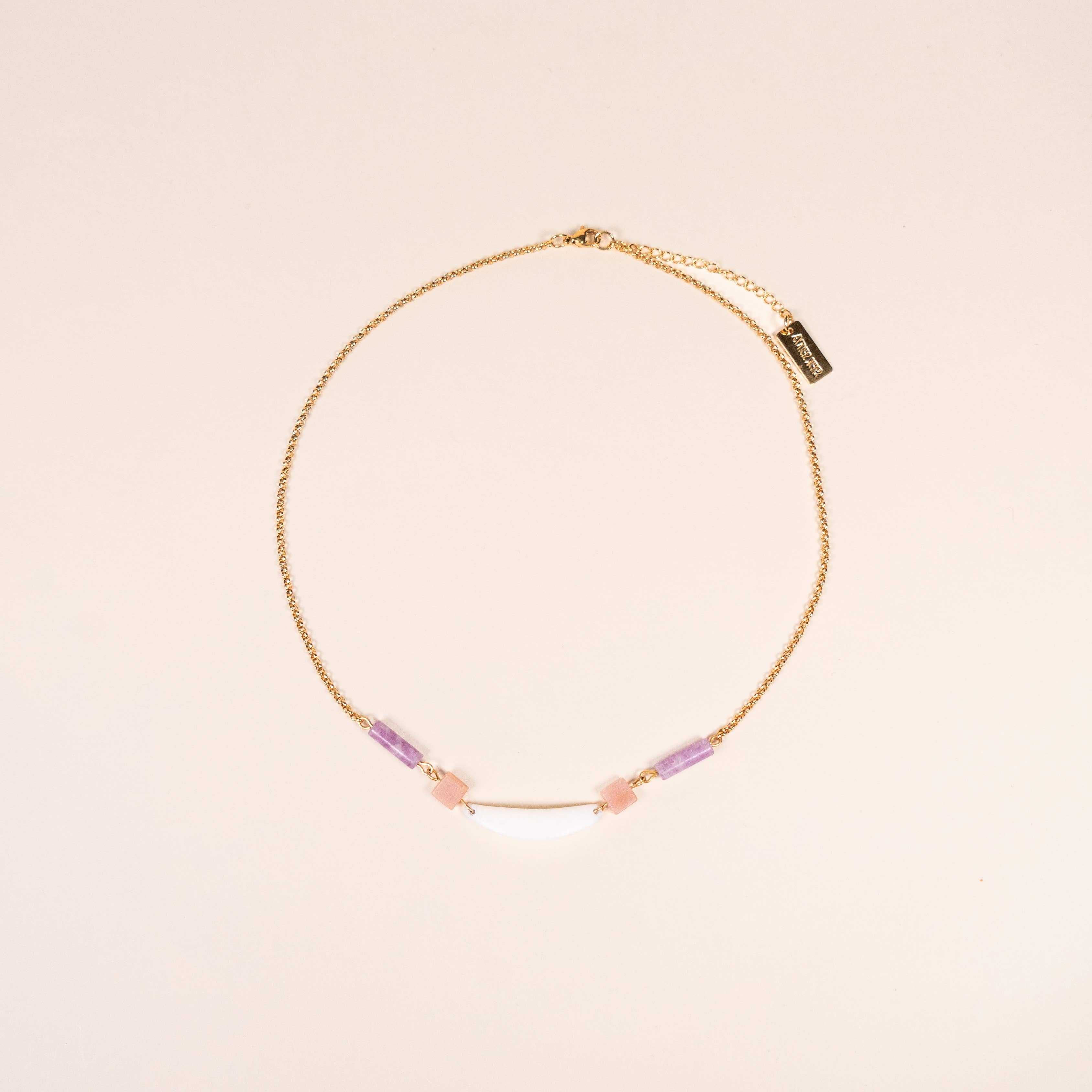 Atelier Deux Mains - Wholesale Beaded/Pearl Necklace - Tribu necklace0