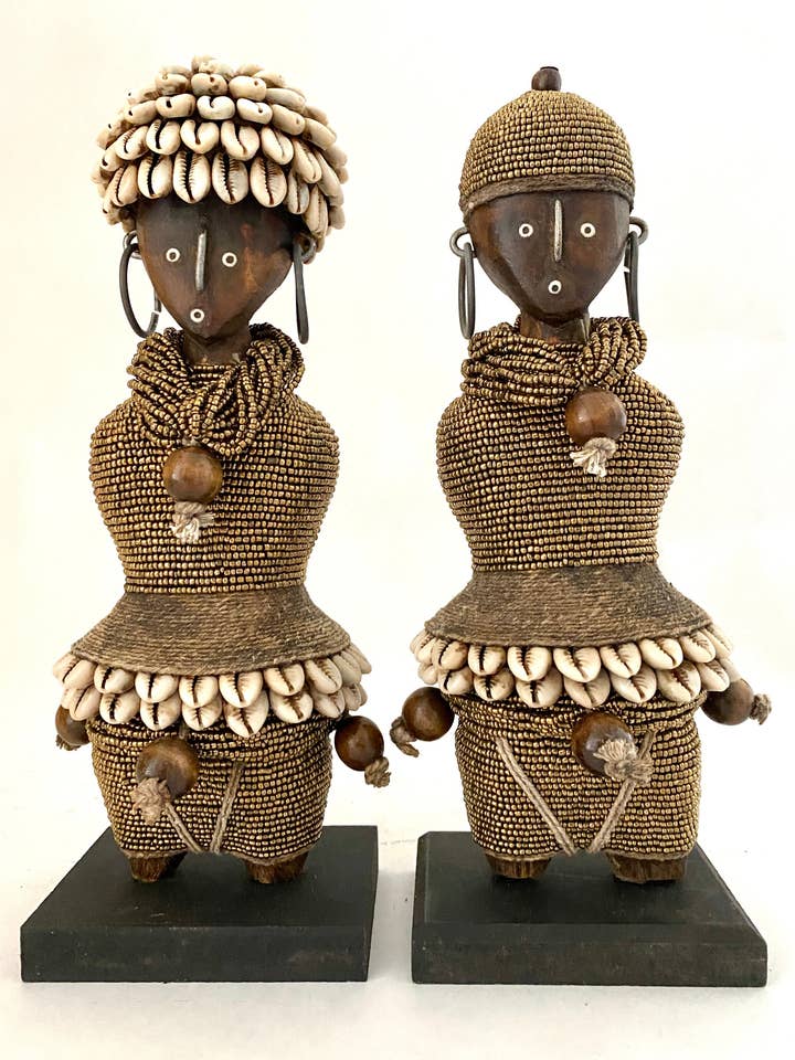 Carved Wooden Doll (9.85 in) DBF25G for wholesale by Terracotta Grey