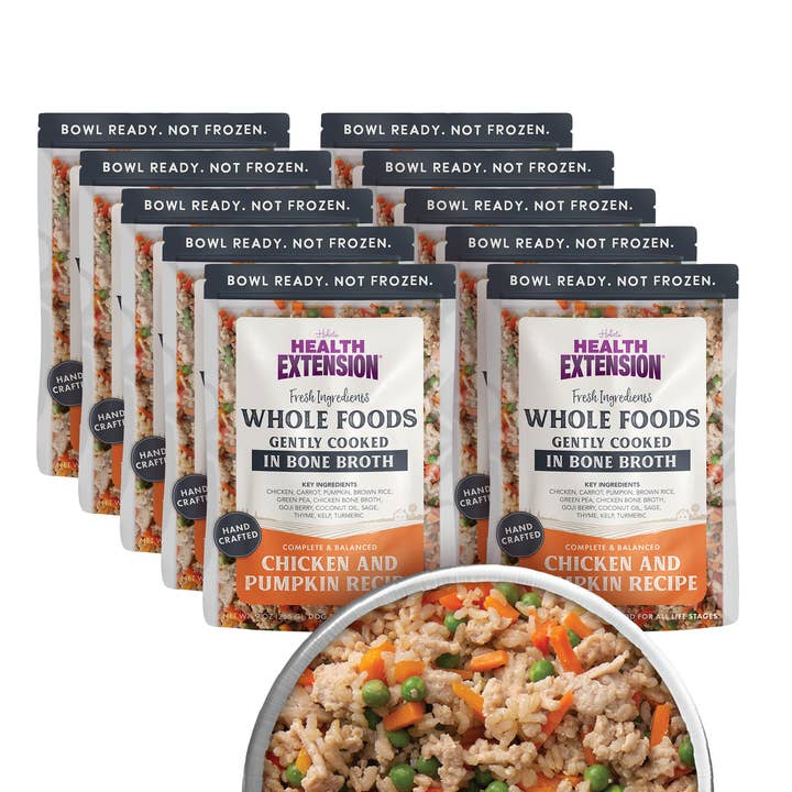 Health Extension Pet Care - Wholesale Pet Food - Dog - Gently Cooked Chicken And Pumpkin Recipe1