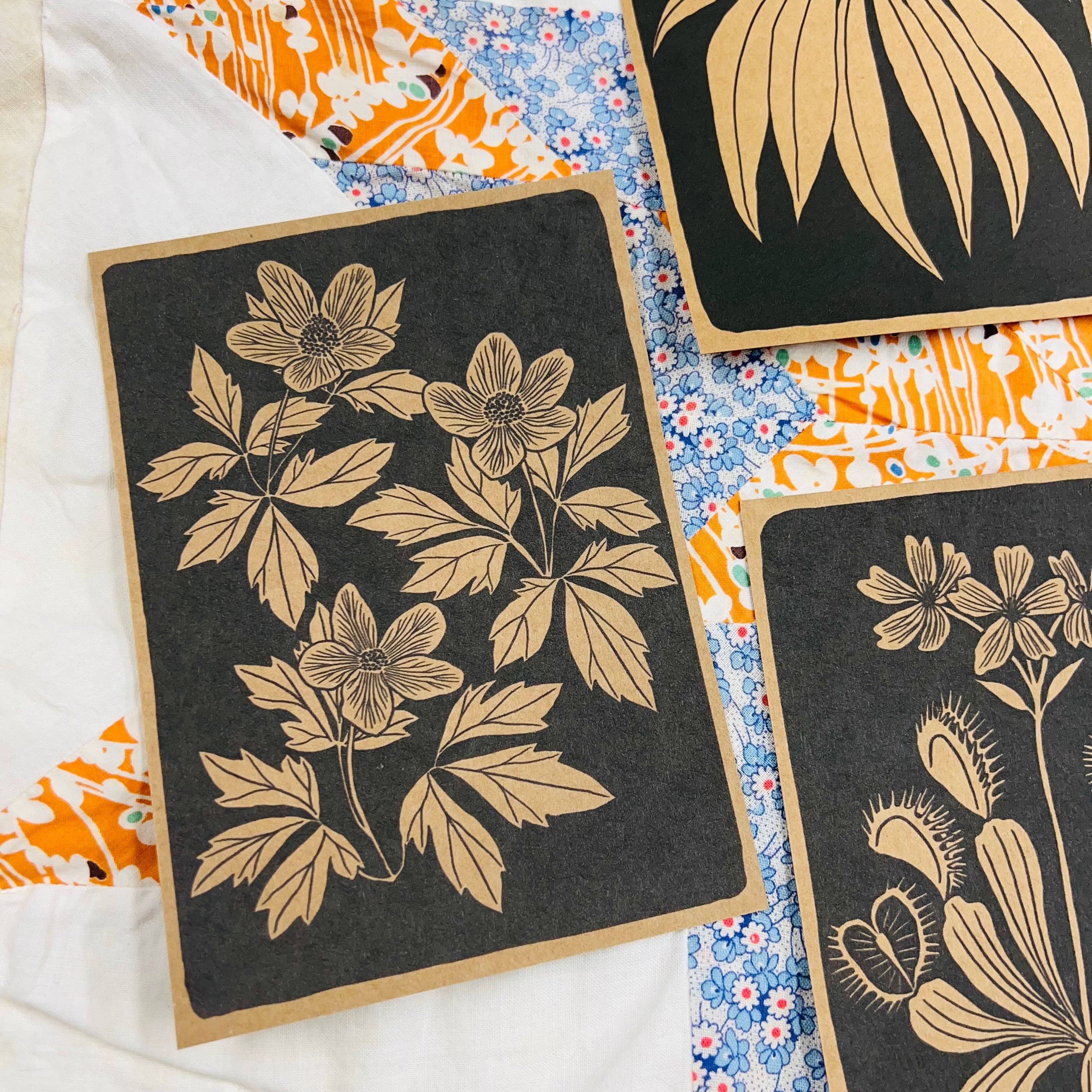 Needlebone, LLC - Wholesale Postcard Set - NC Native Plant Pen Pal Cards5