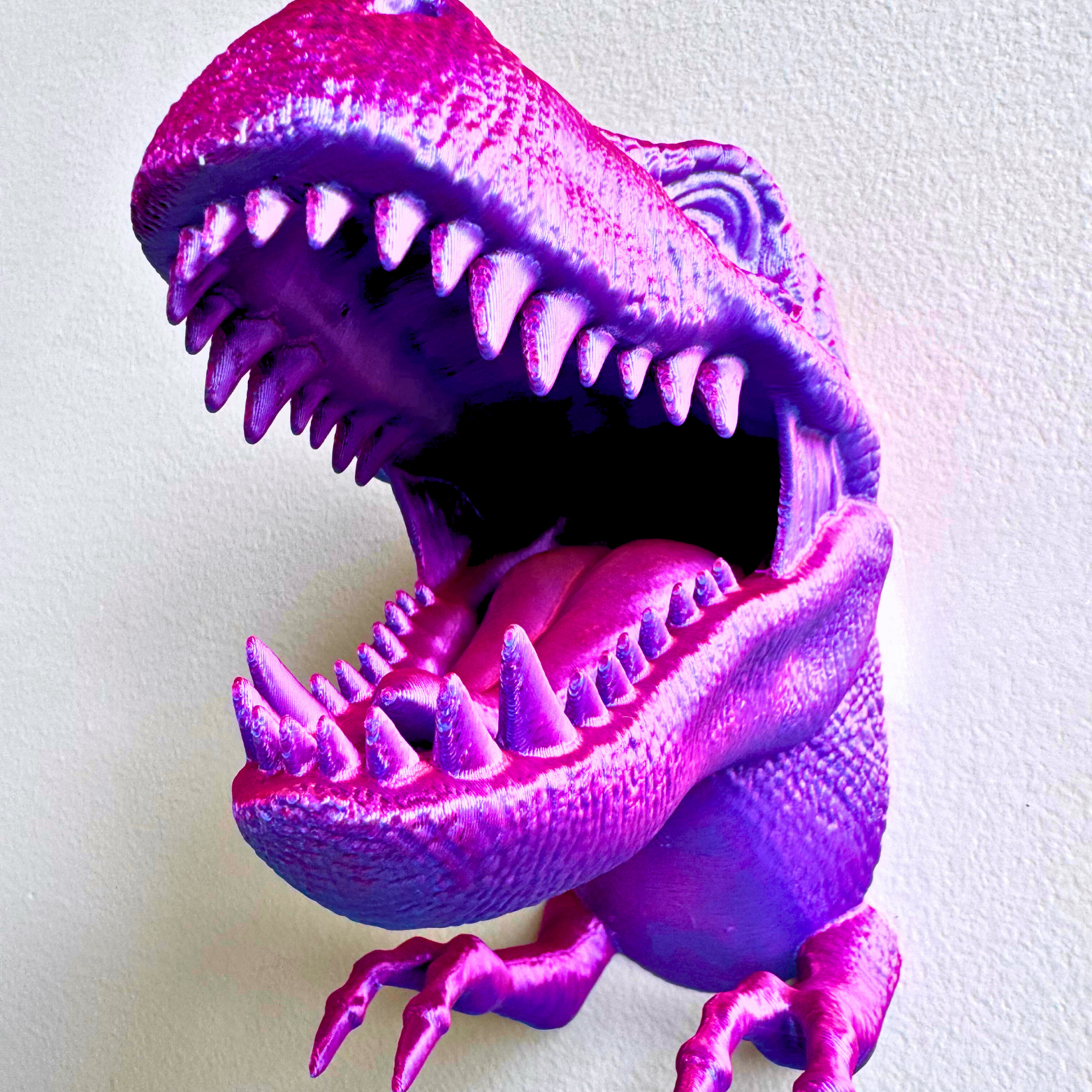 Dragon Fidgets – Großhandel Wanddeko - Kind & Baby – T-Rex Zubehörhalter zur Wandmontage4