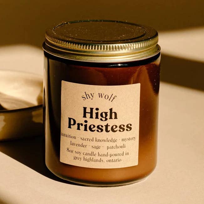 Grande Prêtresse pour la vente par Shy Wolf Candles