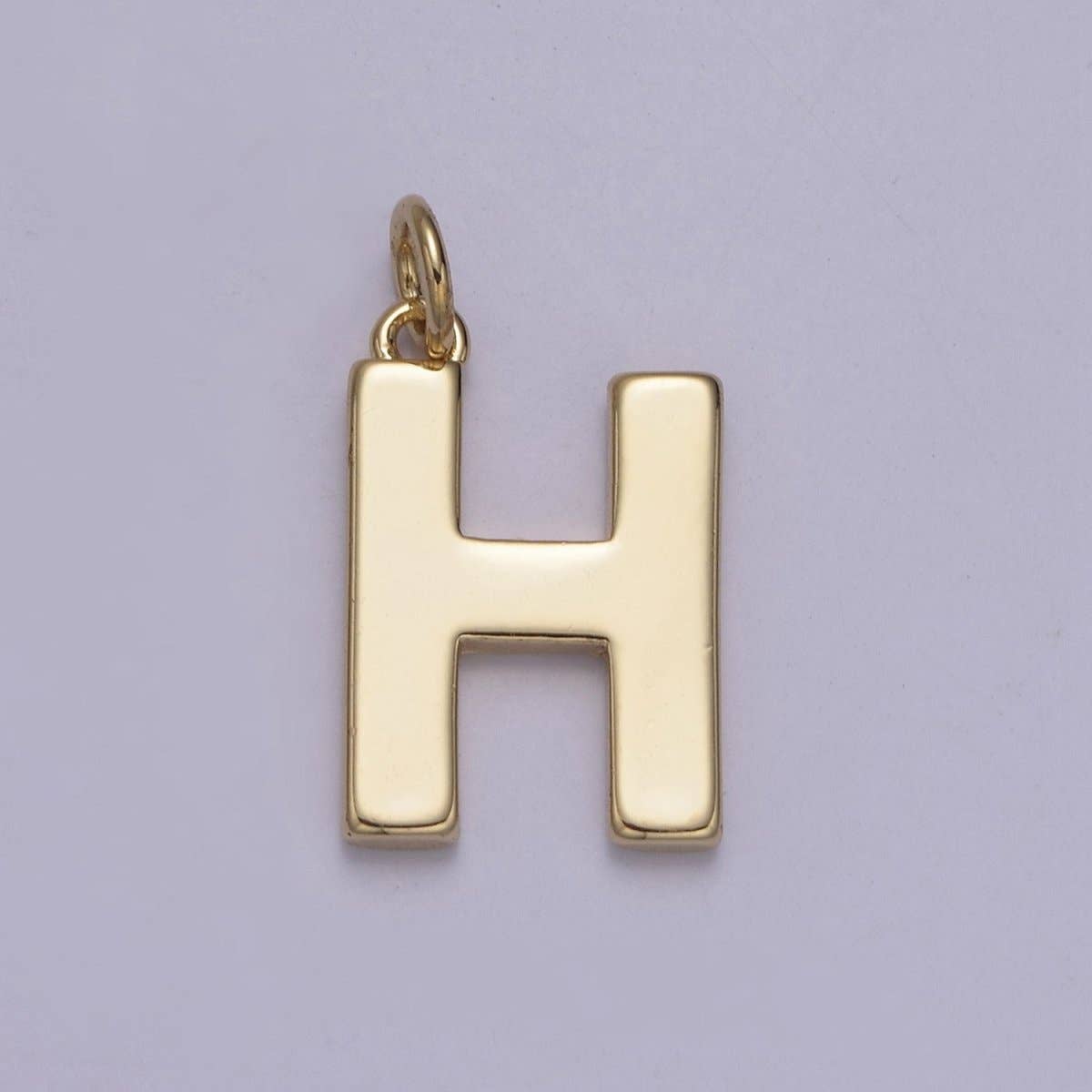 Aim Eternal – wholesale Individual charm/pendant – 14k Gold Filled Minimalist Font Initial Letters Pendant Charm Wholesale Jewelry Supply A-703-A-7157