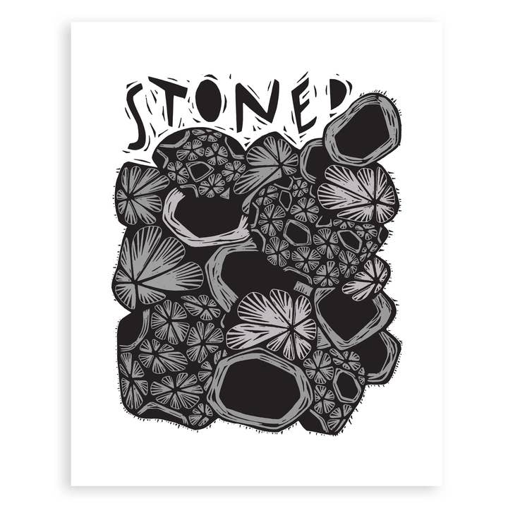 Stoned print voor wholesale door Woosah Outfitters