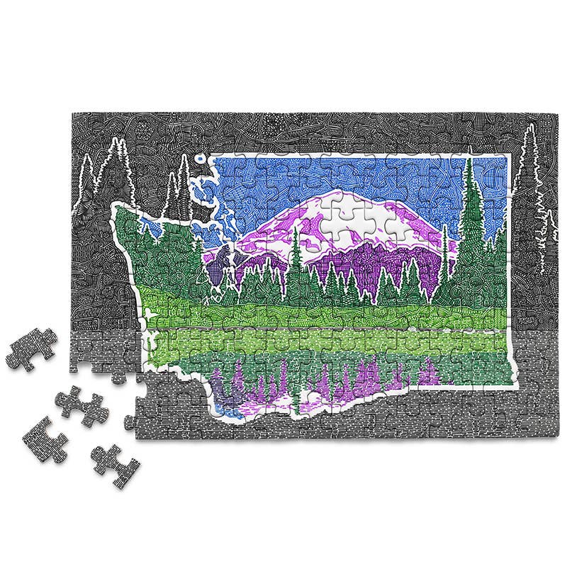 Viz Art Ink - Wholesale Puzzle - Adult - Micro Puzzle - Washington Reflections1