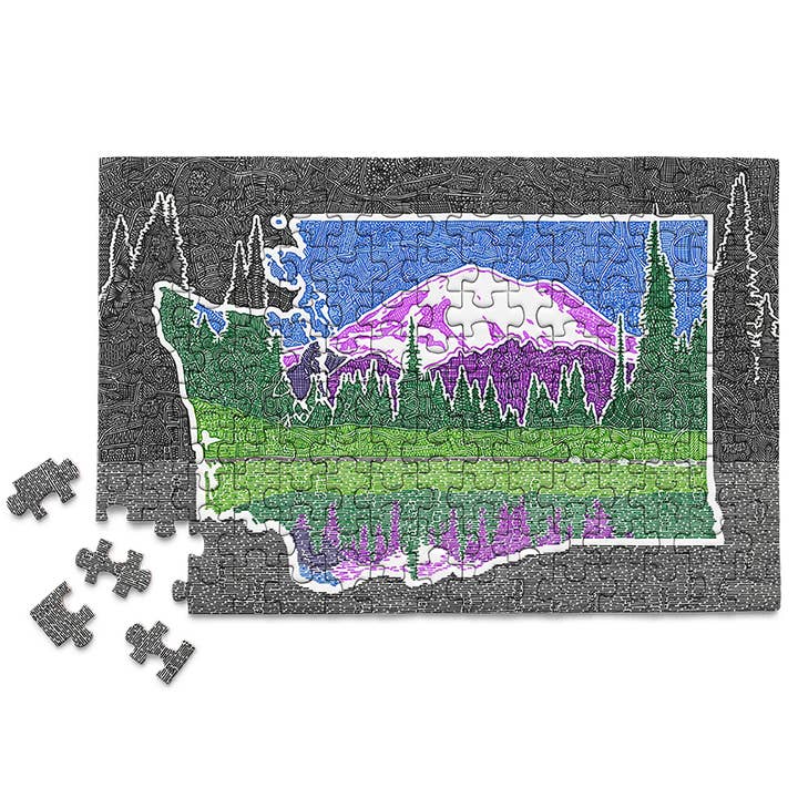 Viz Art Ink - Wholesale Puzzle - Adult - Micro Puzzle - Washington Reflections1