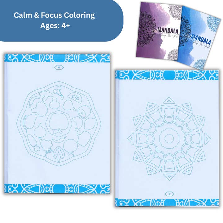 Busy Bird Books - Wholesale Coloring & Activity Book - Kids & Baby - Mandala Coloring for Kids1