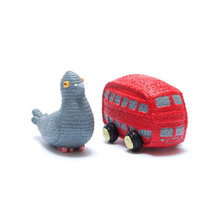Best Years Ltd - Wholesale Bath Toy - Baby - Pigeon Toy, Natural Rubber Bath Toy & Teether Plastic free