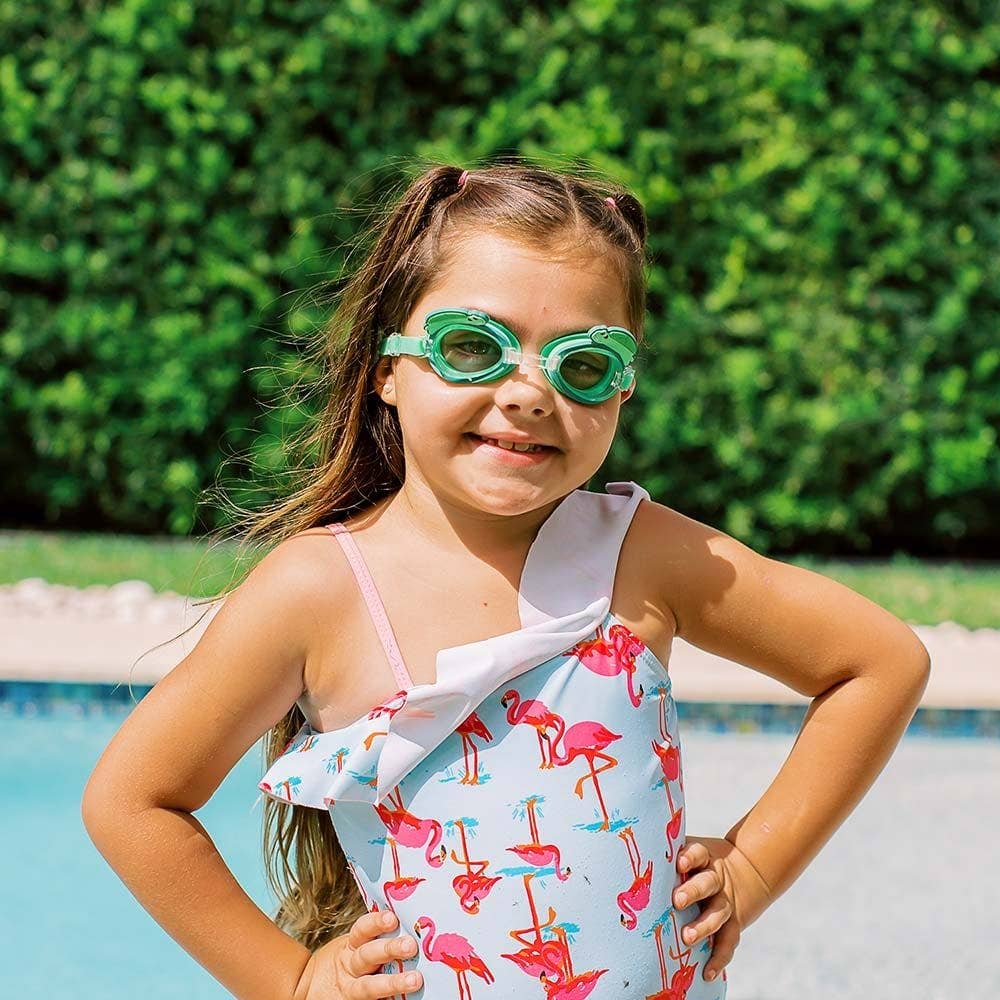 PoolCandy – Óculos de natação - Crianças e bebés por atacado – Óculos de natação Tikes Timmy Tartaruga 3D1