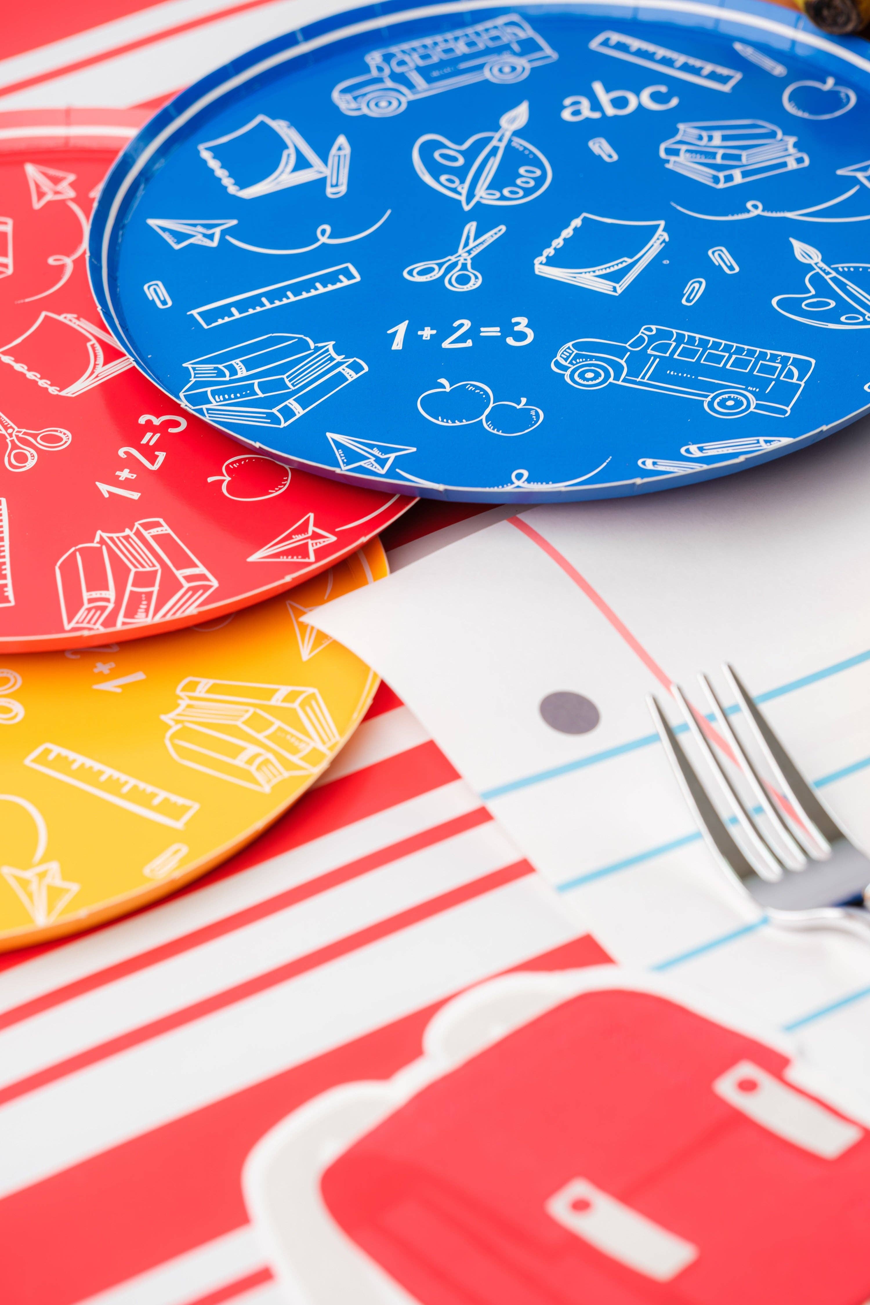 Gatherings by Curated Paperie - Wholesale Disposable Placemat - SCH23-PL1- Loose Leaf Paper Placemat2