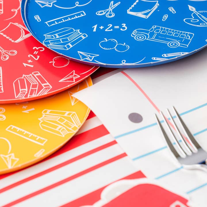 Gatherings by Curated Paperie - Wholesale Disposable Placemat - SCH23-PL1- Loose Leaf Paper Placemat2