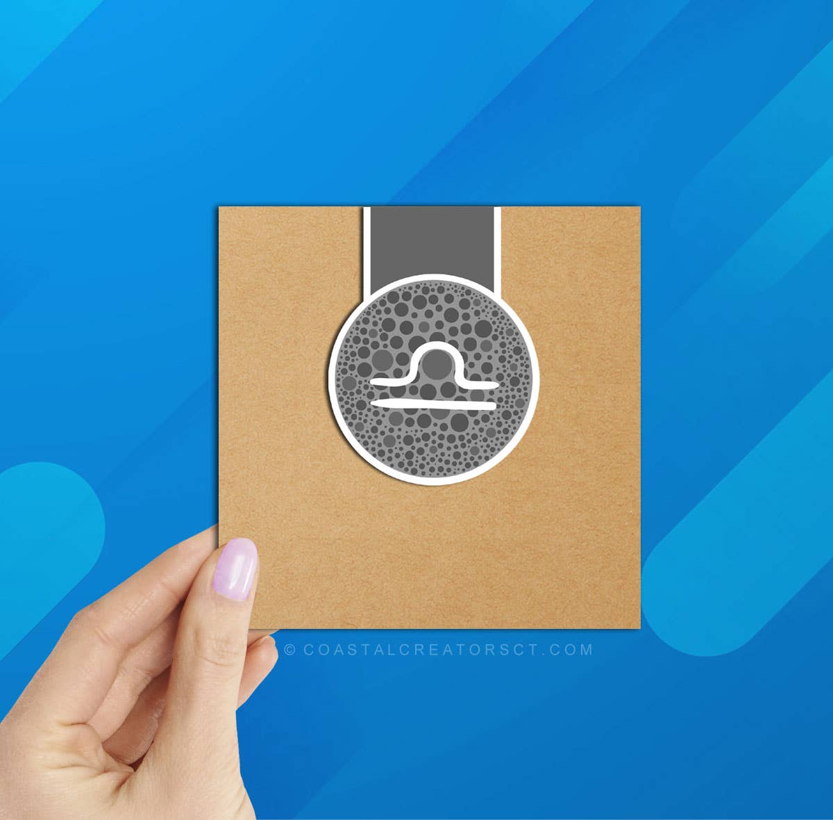 Coastal Creators of Connecticut - Wholesale Bookmark - Zodiac Libra Reversible Magnetic Bookmark (Packaged)1