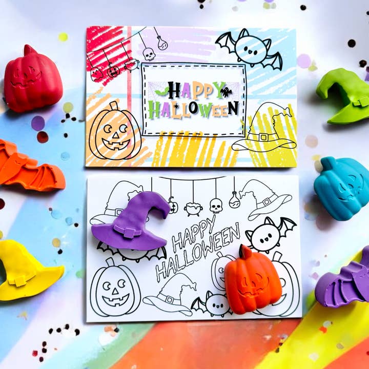 Kit de crayones para colorear de Halloween para venta al por mayor de KagesKrayons