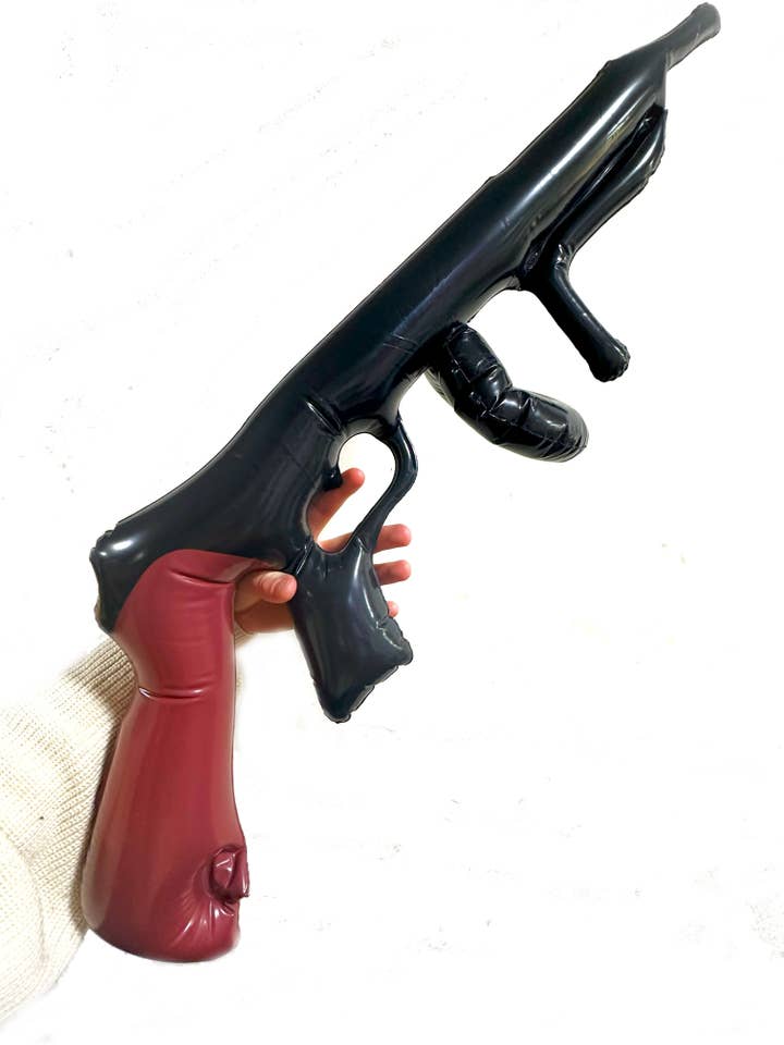 Stylex Party – Großhandel Kostüm – Erwachsene – Aufblasbares Tommy Gun Flapper Kostümzubehör aus den 1920er Jahren, 70 cm2