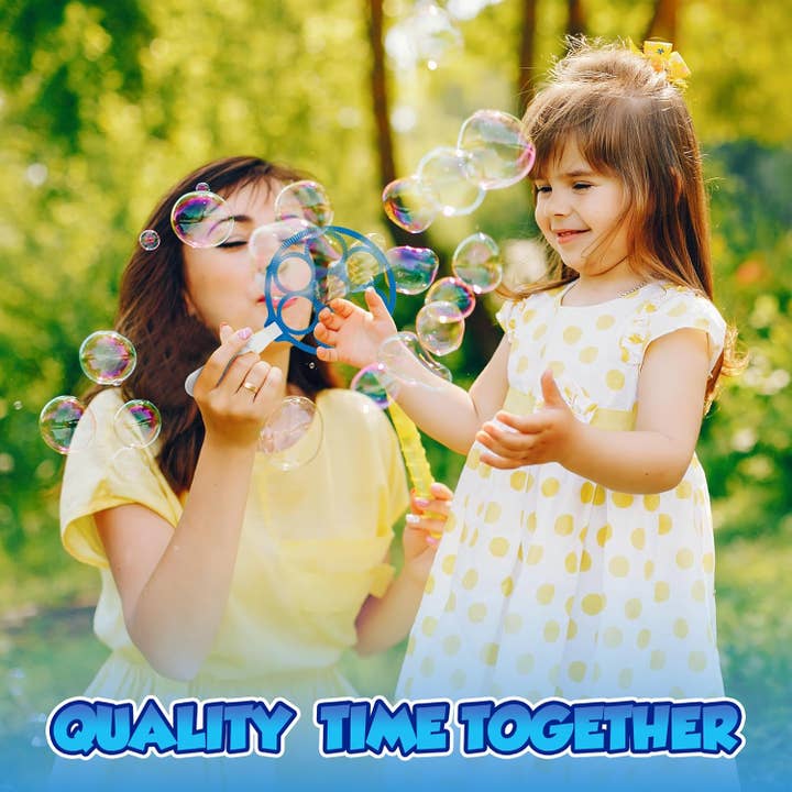 Atlasonix - Vente Baguette à bulles – enfant - Baguettes à Bulles Géantes - Ensemble de Bulles pour Enfants (11 Pièces)3