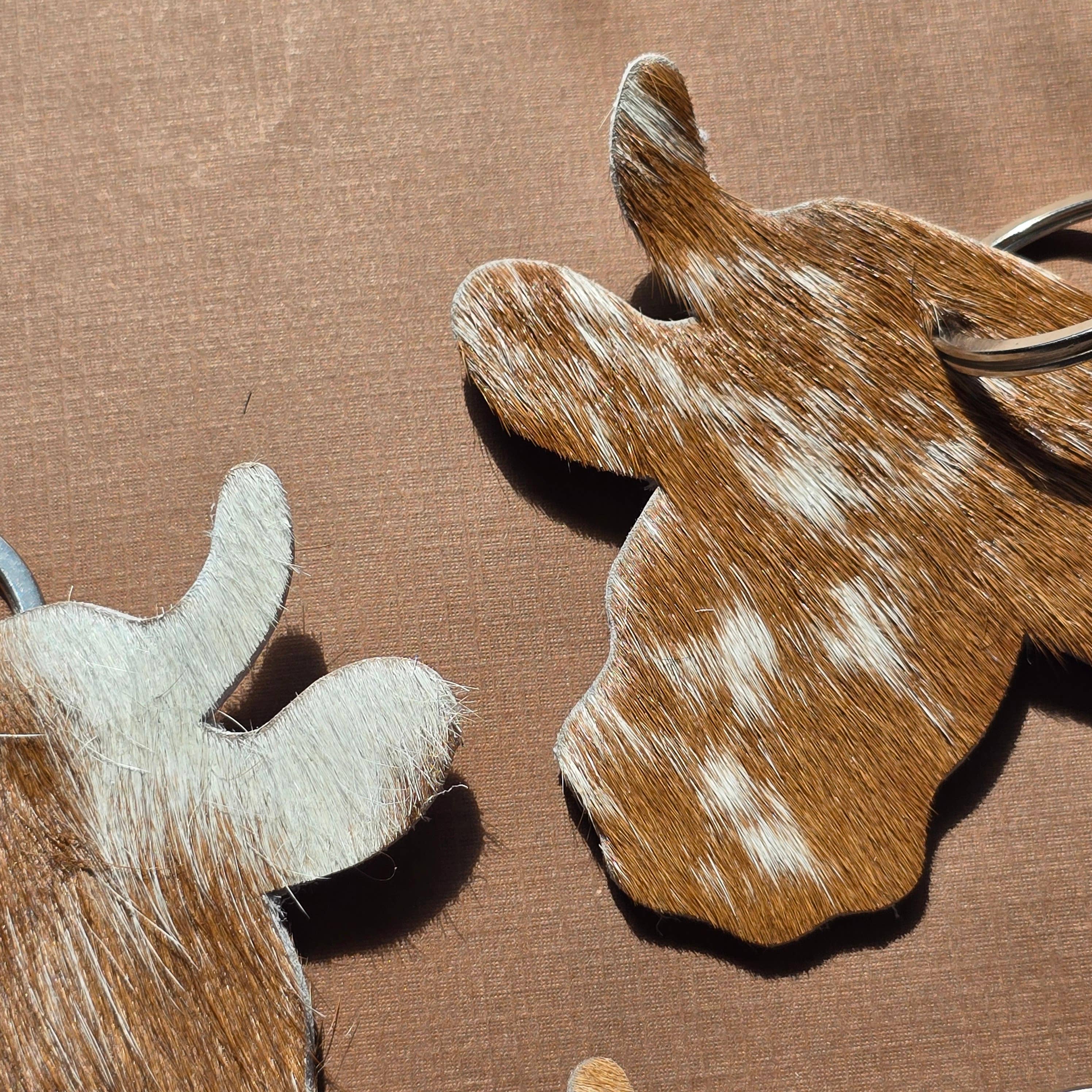 Ranchers Closet - Wholesale Keychain - Women's - 10 pcs - Handmade Cow Head Keychain – Genuine Hairon Cowhide4