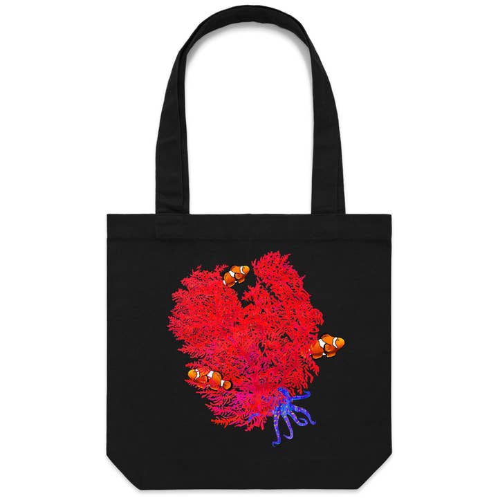 Koralle statt Kohle Tragetasche für den Großhandel von High Tees