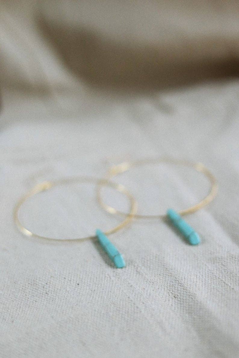 Goldie Jewelry - Wholesale Hoop Earrings - PETITE NATIVE HOOPS2