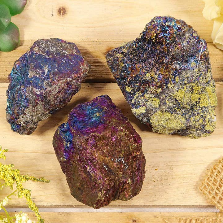 Peacock Ore Chakra Stone and other Purchase Wholesale peacock ore. Free Returns & Net 60 Terms on Faire trending on Faire.