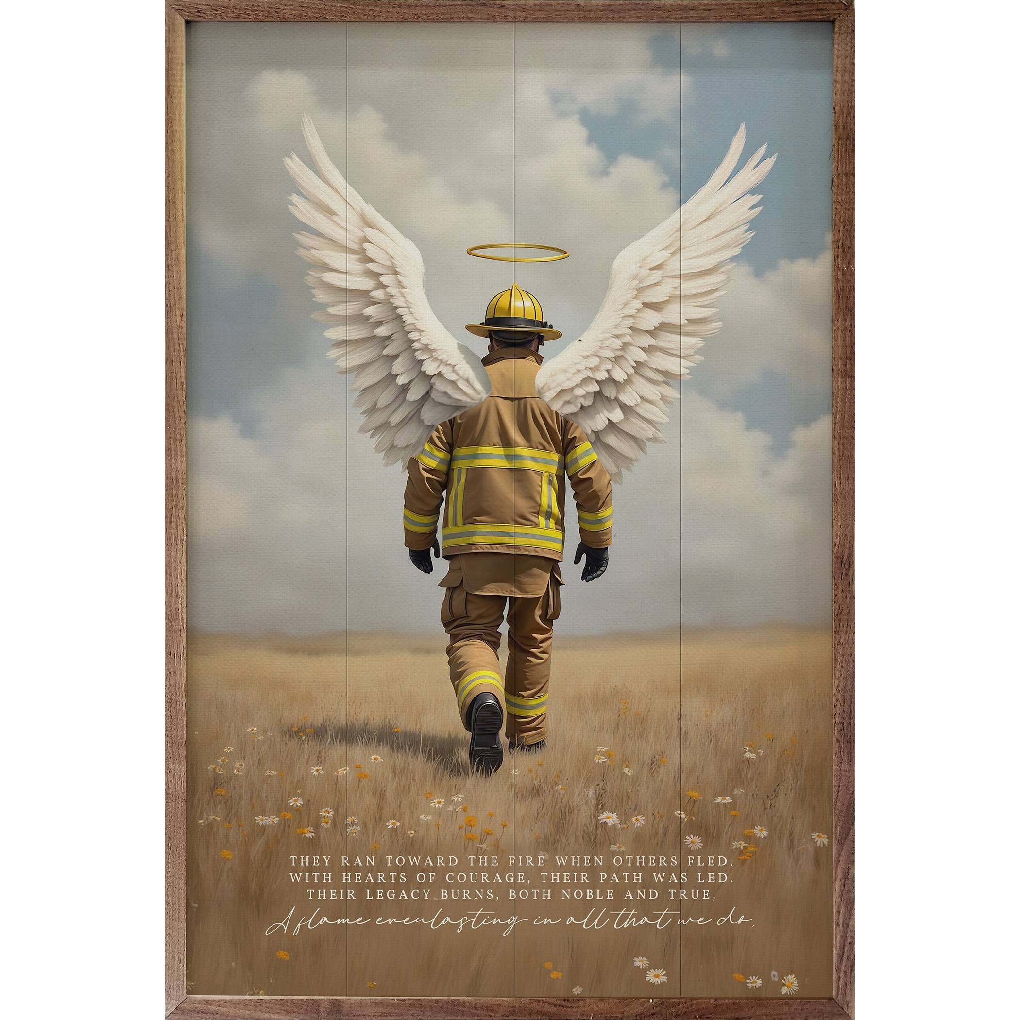 Kendrick Home - Wholesale Wood Wall Art - Fireman's Legacy0