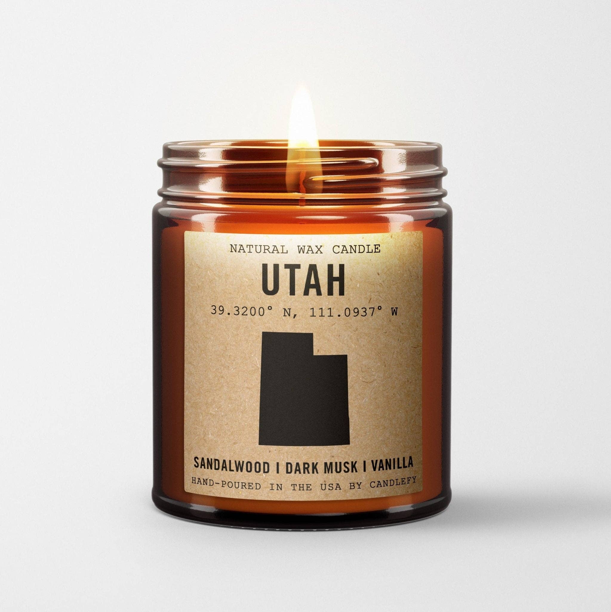 Candlefy - Venta al por mayor Velas en tarros - Vela Utah Homestate1