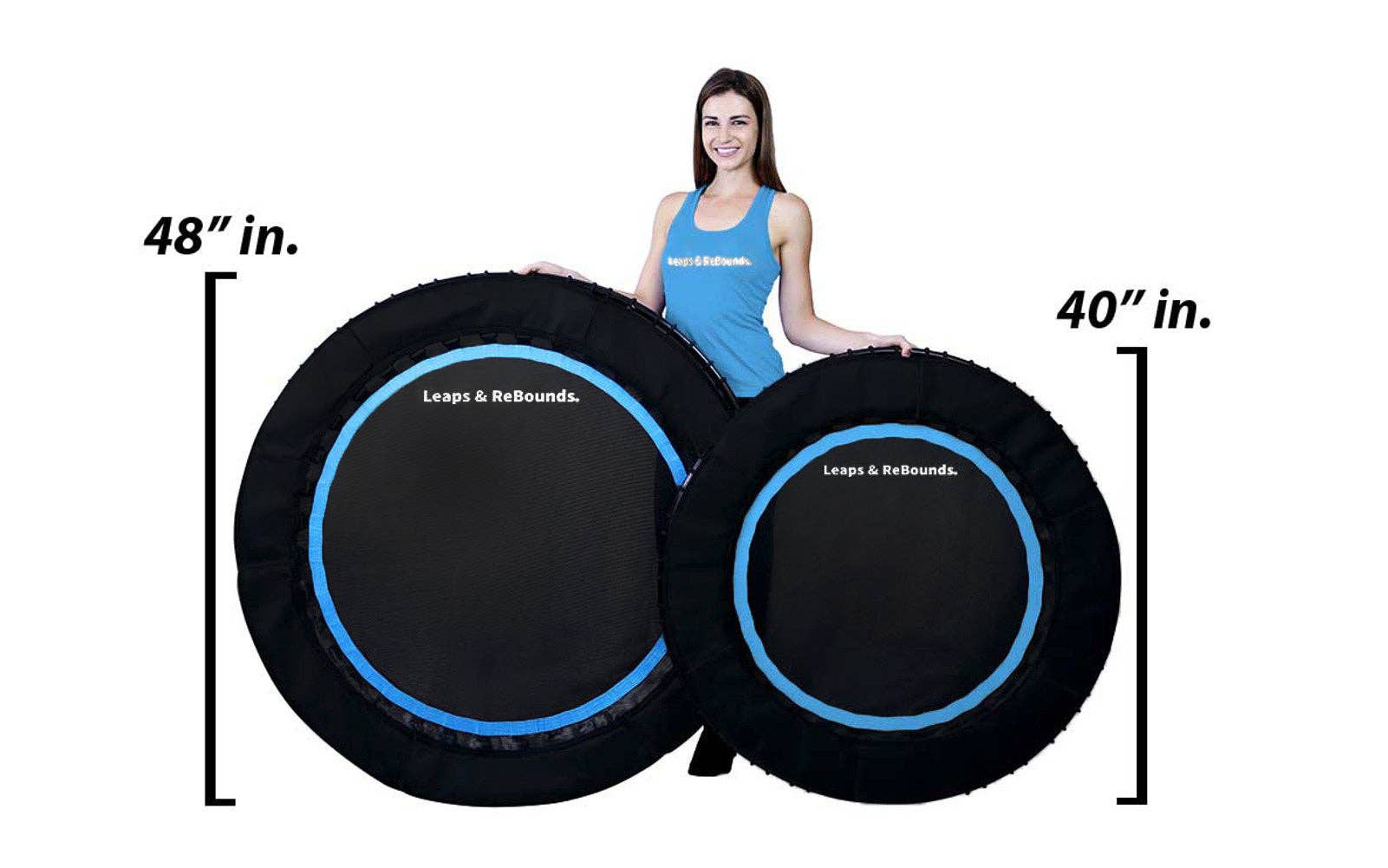 Leaps and Rebounds - Venta al por mayor Material de fitness - Mini trampolín de fitness y rebote Leaps and Rebounds2