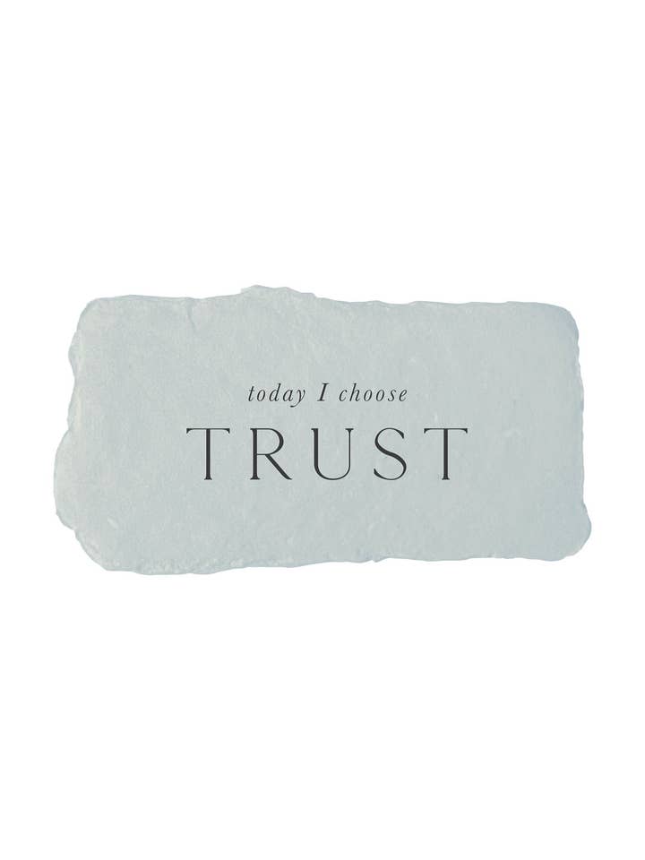 today I choose trust intention card for wholesale by farmette