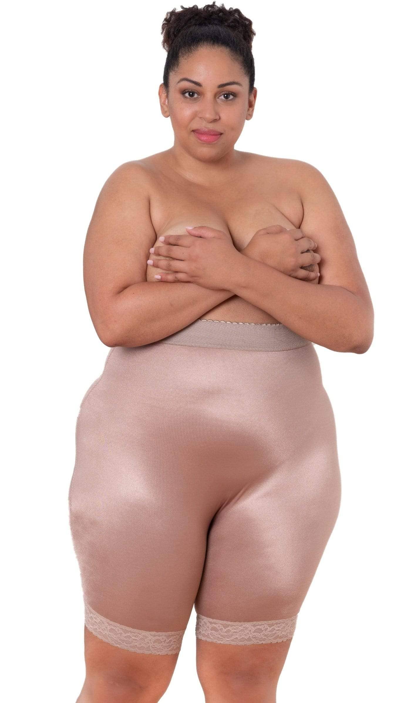 Rago Shapewear – Engroshandel Shapewear - Dame – RAGO Style 518 - Høj Talje Ben Shaper Light Shaping3