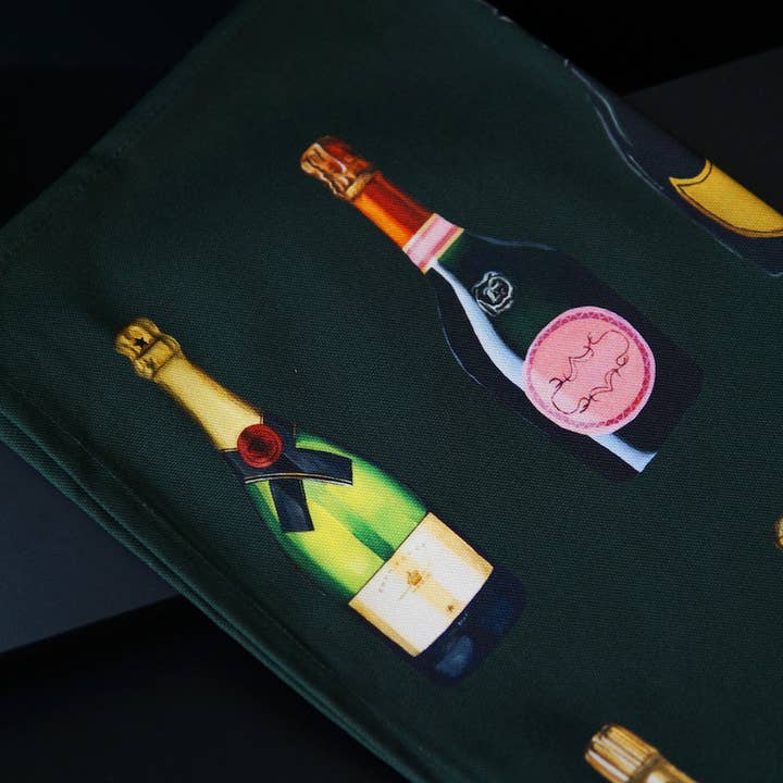 Jessica Anderton Designs Limited – wholesale Tea towel – Champagne and Fizz Tea Towels (Best-Seller)3