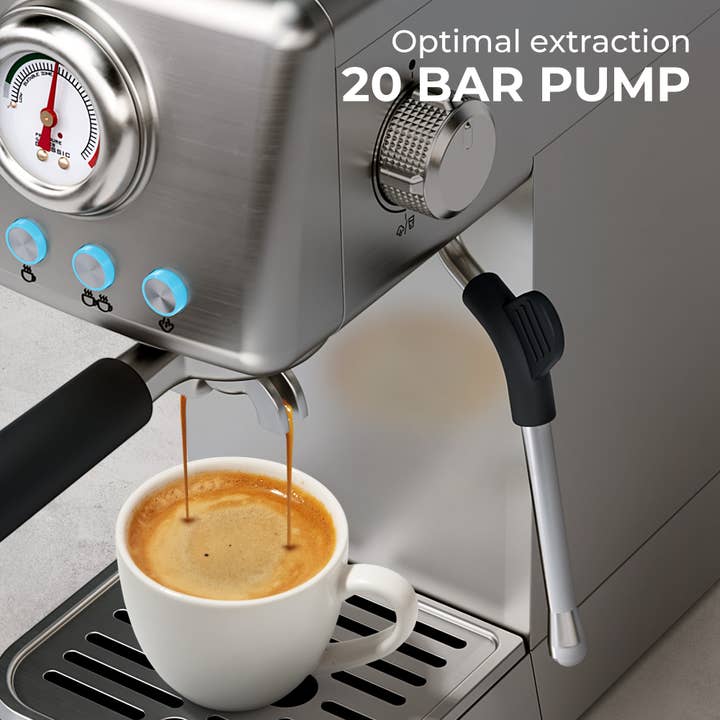 Kaffe - Wholesale Espresso Maker - Kaffe - Espresso Coffee Machine w/ Milk Frother