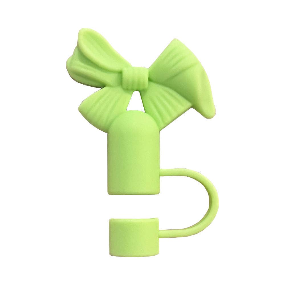 Auraquise - Wholesale Drinking Straw - Bow Straw Topper Fits 10mm Large Tumbler Straws Cute Reusable Dust Cap8
